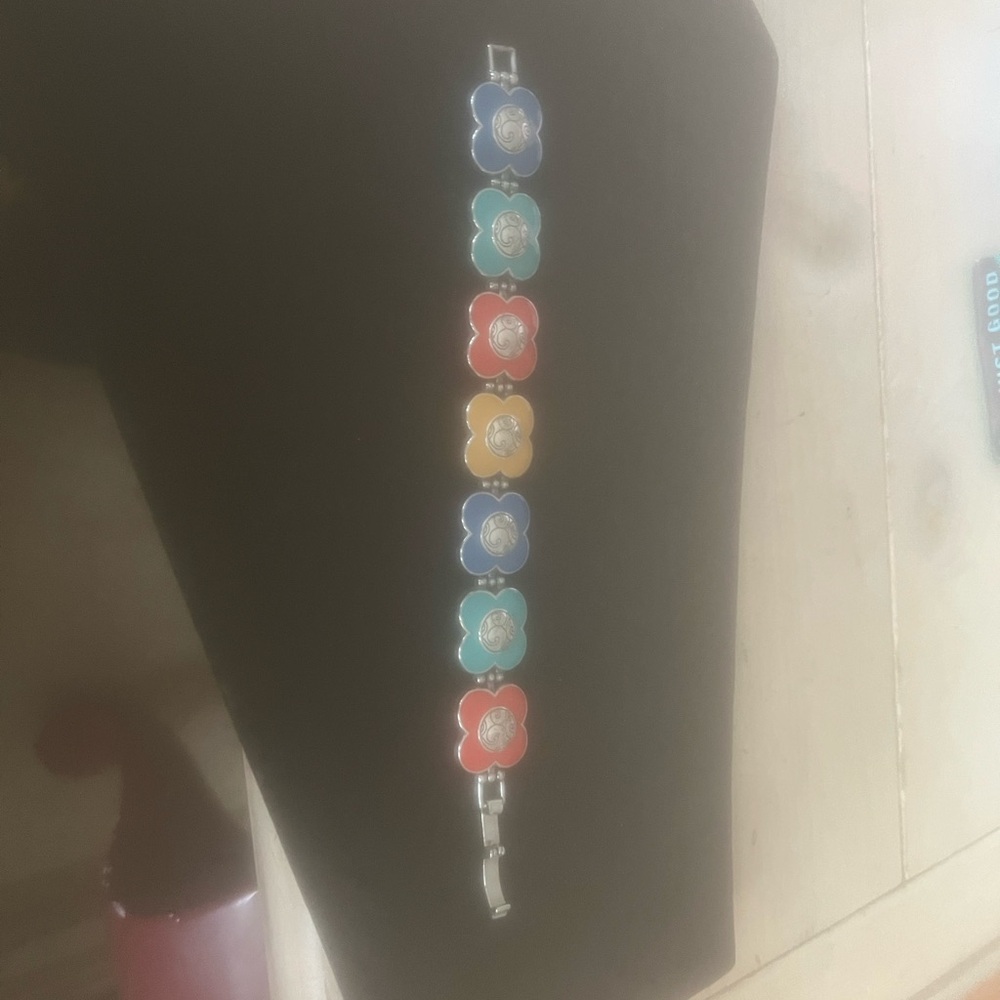Brighton Multicolor Floral Bracelet